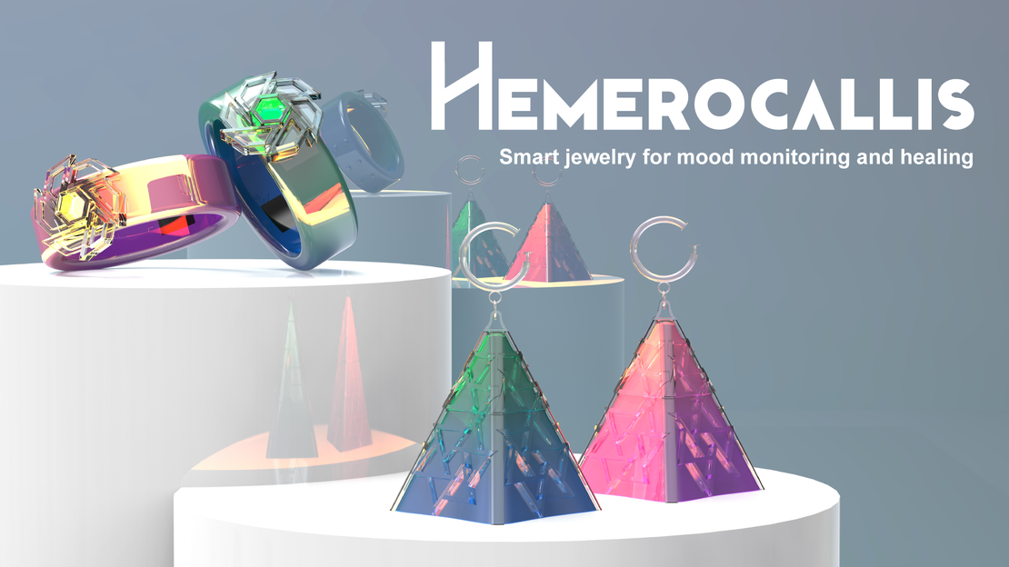 Hemerocallis: Smart Jewelry for Mood Monitoring and Healing