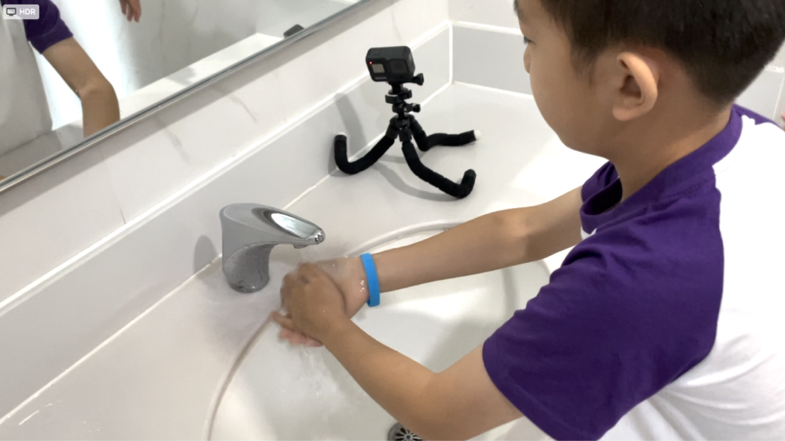 A Preliminary Study of Interactive Hand Washer for Preschool Children